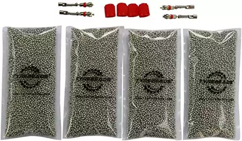 Stainless Steel Tire Balancing Beads - 4 Bags