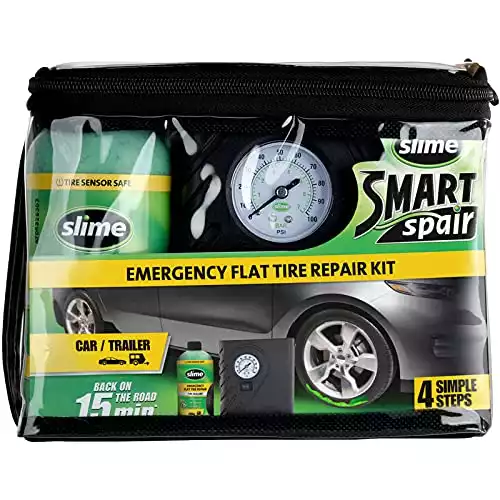 Slime 50107 Smart Spair Emergency Tire Repair Kit